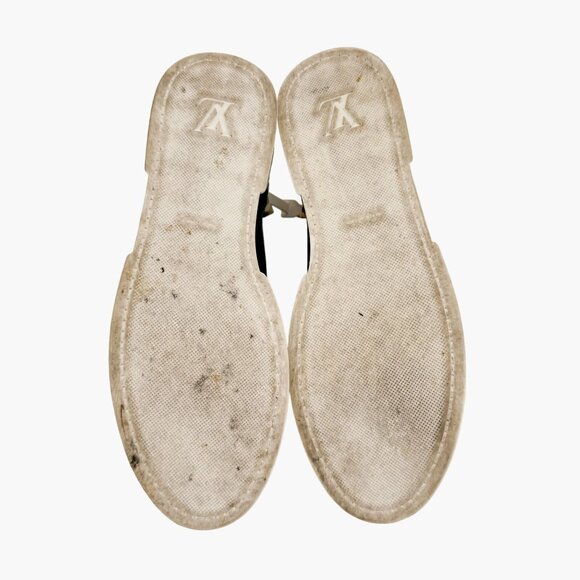 Louis Vuitton High Top Sneaker Boot EU 37 US 7 Brown LV Monogram Trainer Bootie - Picture 9 of 14